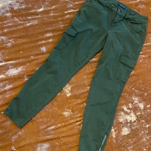 Level 99 Olive Cropped Pants